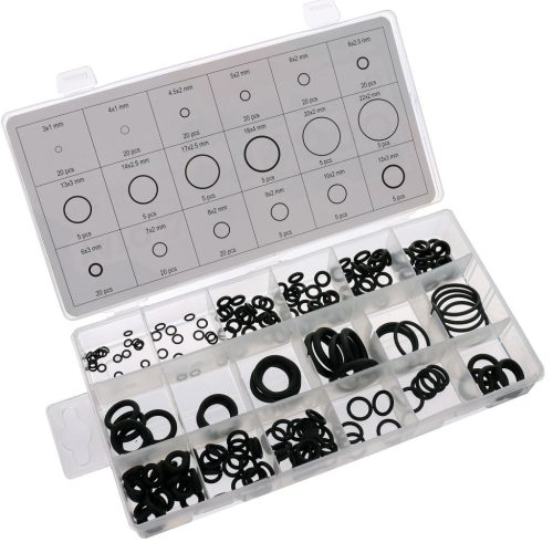 Set de Inel O Rezistent la Ulei în Cutie de Plastic (225 piese) TC Technic SK2403