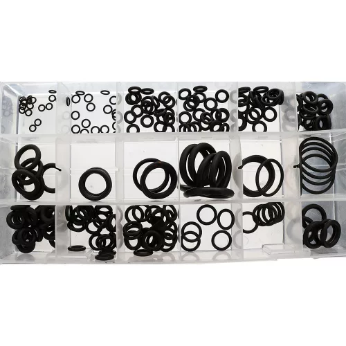 Set de Inel O Rezistent la Ulei în Cutie de Plastic (225 piese) TC Technic SK2403