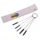 Set Perii de Curățare Aerograf Fengda BD-430, Diametru 0,7-1,5 mm, Lungime 10 cm