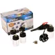 Set Aerograf pentru Modelism cu Duza de 0,5 mm și 5 Rezervoare, Furtun Fengda BD-145