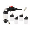 Set Aerograf pentru Modelism cu Duza de 0,5 mm și 5 Rezervoare, Furtun Fengda BD-145