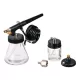 Set Aerograf Fengda BD-138P pentru Compresor Mare cu Rezervor de 80ml și Duza de 0.8 mm