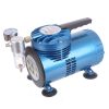 Compresor Membrană Silențios pentru Aerograf cu Manometru și Filtru, 68 litri/minut Fengda AS06-1