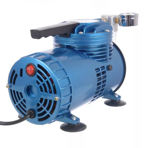 Compresor Membrană Silențios pentru Aerograf cu Manometru și Filtru, 68 litri/minut Fengda AS06-1