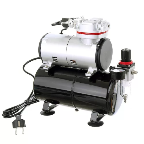 Compresor pentru Pistol de Vopsit cu Rezervor de 3L și Presiune de 6 Bar - Model AS-189