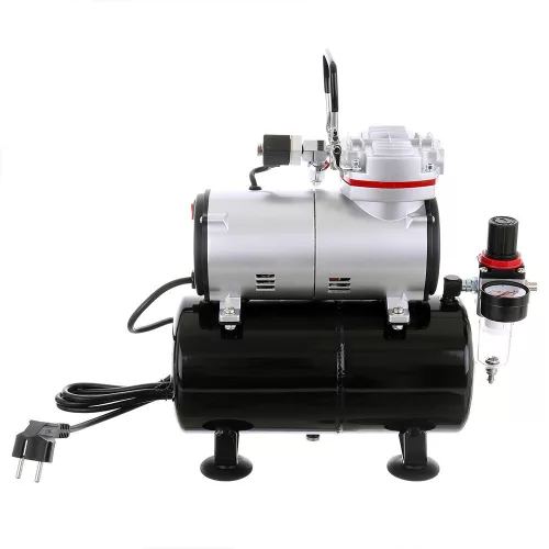 Compresor pentru Pistol de Vopsit cu Rezervor de 3L și Presiune de 6 Bar - Model AS-189