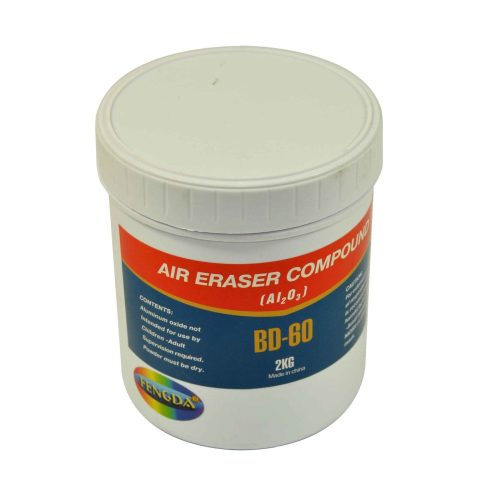 Abrasiv Corindon Fengda BD-60 pentru Sablat cu Granulație 120 și Fengda BD-178 pentru Pistoale Mini de Sablat, 2 kg