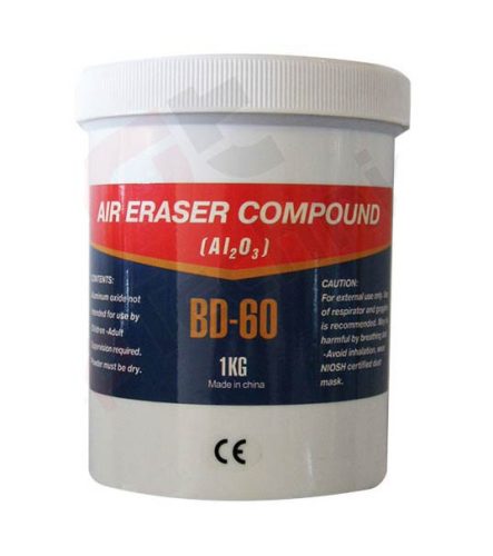 Corindon Granulat Fengda BD-60 pentru Sablare 120 gr, 1 kg - Compatibil cu Fengda BD-178 Mini Pistol de Sablare