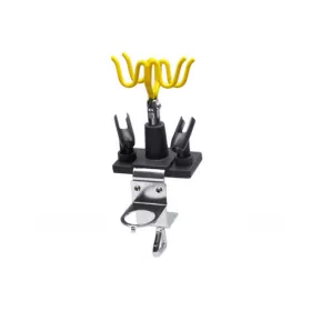   Suport Profesional pentru Aerograf cu Reductor BD-15, 4 Locuri, Metal și Plastic