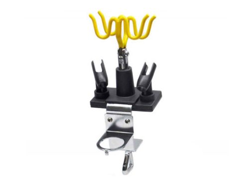 Suport Profesional pentru Aerograf cu Reductor BD-15, 4 Locuri, Metal și Plastic