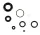 Set 8 Garnituri O-Ring pentru Aerograf Fengda BD-ORIN