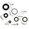 Set 8 Garnituri O-Ring pentru Aerograf Fengda BD-ORIN