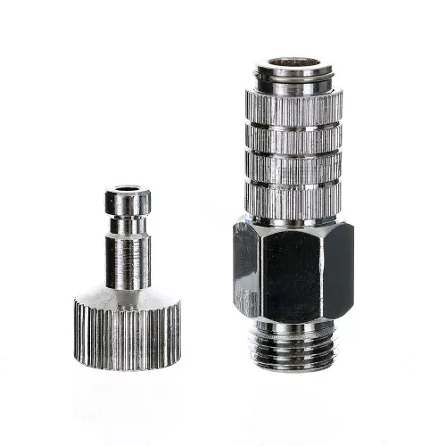 Adaptor Rapid pentru Reductor BD-120 cu Conectori 1/8" pentru Aerograf și Unelte Pneumatice