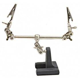   Stativ Profesional cu Cleme pentru Lipit și Modelare CFH 52240 din Metal cu Articulație Sferică