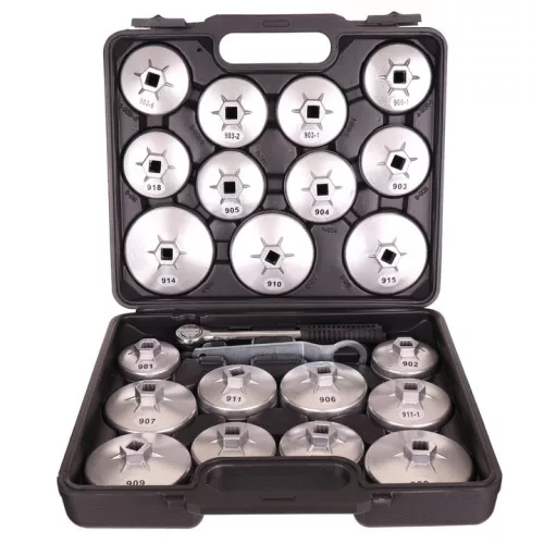 Set de Chei Tubulare pentru Montare și Demontare Filtre de Ulei, 23 Piese, TC Technic LS-88-1