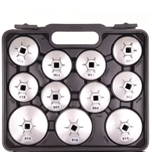 Set de Chei Tubulare pentru Montare și Demontare Filtre de Ulei, 23 Piese, TC Technic LS-88-1