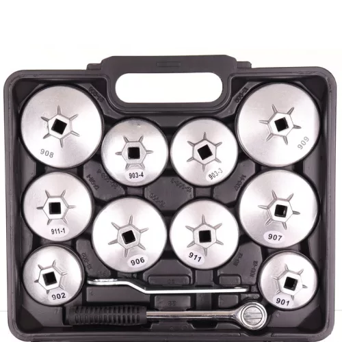 Set de Chei Tubulare pentru Montare și Demontare Filtre de Ulei, 23 Piese, TC Technic LS-88-1