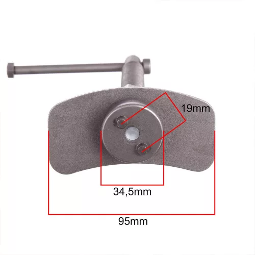 Cheie Piston Frână Stânga LT-A1126 pentru Repararea Frânelor cu Disc, Dimensiuni Precise și Material Durabil din Oțel