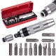 Cheie de Impact cu Șurubelniță, Set Profesional HiT LT-A1225, 1/2", 140mm