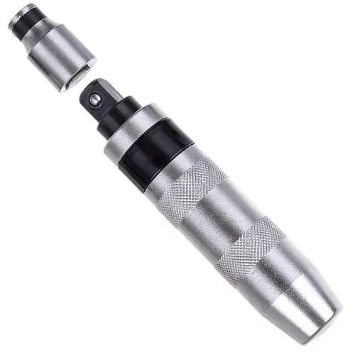 Cheie de Impact cu Șurubelniță, Set Profesional HiT LT-A1225, 1/2", 140mm