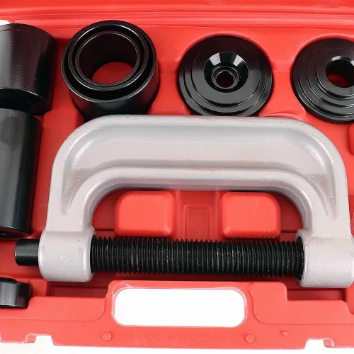 Set Profesional de Demontare cu Braț Oscilant pentru Bucșe, TC Technic LT-A1332, 9 Piese, Oțel Întărit