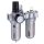 Filtru de Aer cu Reductor și Lubrifiant, 2 Microni, AFRL804, pentru Sisteme Pneumatice