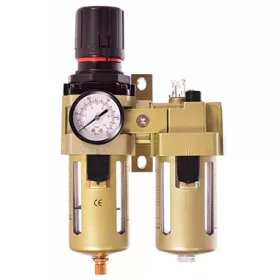   Unitate de Pregătire a Aerului cu Filtru, Regulator și Lubrificator 1/2" AC4010-04 pentru Scule Pneumatice