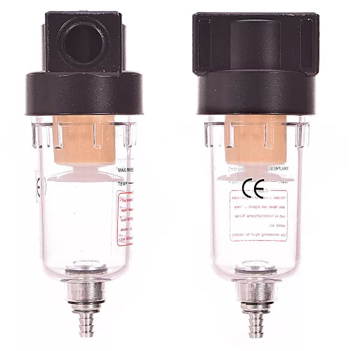 Filtru Dehidrator pentru Compresor, Filtru de Aer AF2000 BC, 1/4" cu Reductor 1/8"