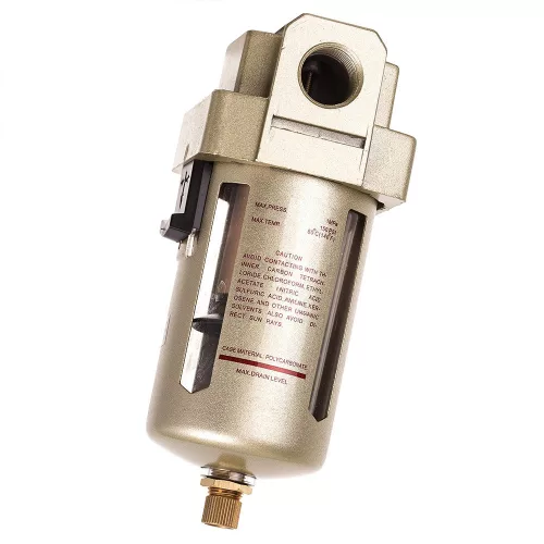 Filtru de Aer, Separator de Ulei și Dehidrator 3/4" Technic AF4000-06, Filtrare 0,04 mm, Debit 4000 L/min, Presiune max. 14,7 bar