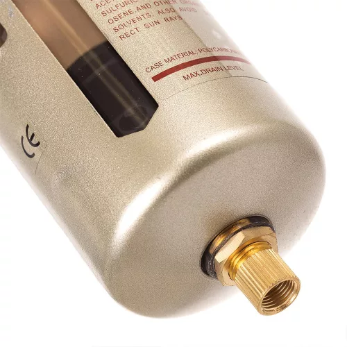 Filtru de Aer, Separator de Ulei și Dehidrator 3/4" Technic AF4000-06, Filtrare 0,04 mm, Debit 4000 L/min, Presiune max. 14,7 bar