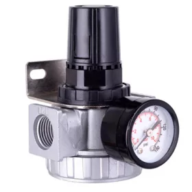   Regulator de Presiune AR804 cu Manometru, 1/2" pentru Compresor