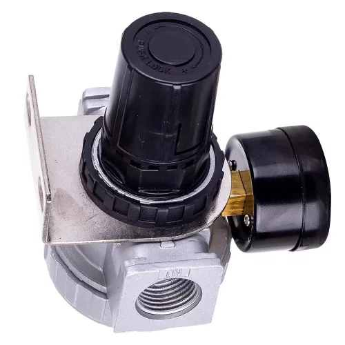 Regulator de Presiune AR804 cu Manometru, 1/2" pentru Compresor