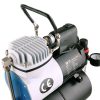 Compresor Airbrush AF186, 1/6 CP, 125 W, Fără Ulei, Ventilator Răcire, 3L