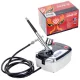 Mini Compresor Aerograf HS08-3AC-SK cu Tub de 1,5 m și Duza de 0,3 mm