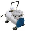Compresor și Pompă de Vid pentru Aerograf Tehnic AS20W cu Carcasă Metalică