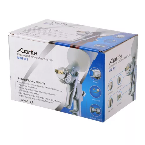 Pistol de Pulverizare Profesional Mini Auarita H-921 Volum Mare, Presiune Mică 0,8 mm, Oțel Inoxidabil