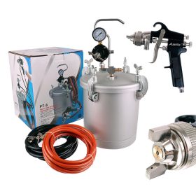   Unitate de Vopsire cu Pistol de Pulverizare, Furtun și Rezervor de 8 Litri Auarita PT-8, Duza 1,8 mm