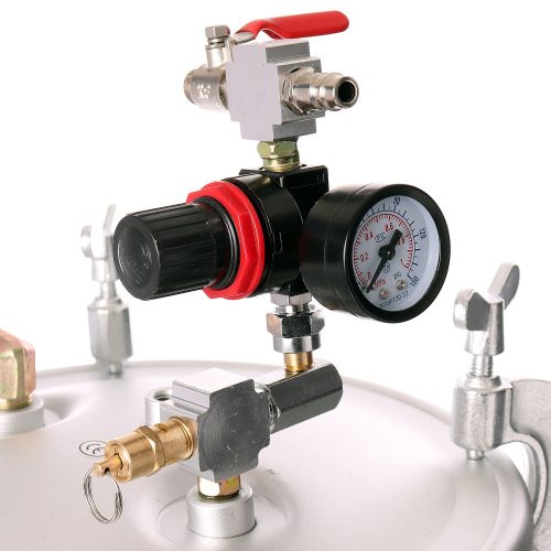 Unitate de Vopsire cu Pistol de Pulverizare, Furtun și Rezervor de 8 Litri Auarita PT-8, Duza 1,8 mm