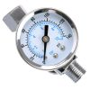 Regulator de Presiune cu Manometru pentru Pistoale de Pulverizare Auarita FR-3, Conectori Filet 1/4"M x 1/4"M, Presiune Nominală 0-10 bar
