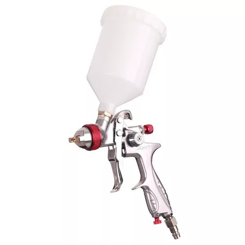 Pistol de Pulverizare Auarita H-887P HVLP 2,5 mm, 600 ml, Oțel Inoxidabil, Presiune Medie