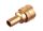 Conector Rapid pentru Furtun de 12 mm, Model U108-12mm, din Alamă