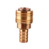 Conector Rapid pentru Furtun de 12 mm, Model U108-12mm, din Alamă