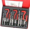 Set Profesional de Reparații Filete cu Tarozi și Burghie din Oțel Rapid HSS4341 în Valiză Metalică, M6-M10 (88 de piese) - TC Technic SK2019