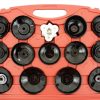 Set Chei Tubulare pentru Montare și Demontare Filtre de Ulei (30 Piese) TC Technic SK1710