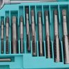 Set de Presă din Oțel cu 40 de Piese, Model SK1894, pentru Calibrare și Filetare