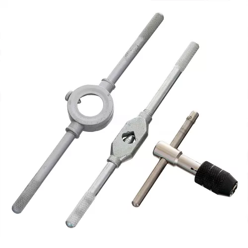 Set de Presă din Oțel cu 40 de Piese, Model SK1894, pentru Calibrare și Filetare
