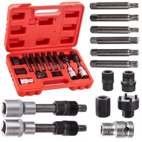   Set Chei pentru Generator cu Valiză din Plastic (13 piese) TC Technic SK1418