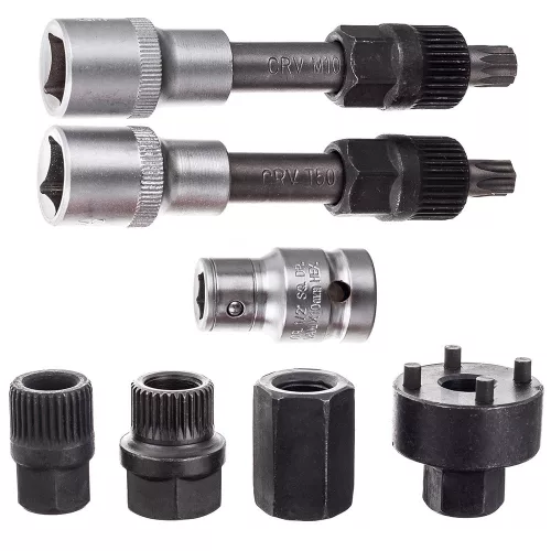 Set Chei pentru Generator cu Valiză din Plastic (13 piese) TC Technic SK1418