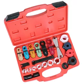   Set Profesional TC Technic SK1430 pentru Conectori de Combustibil și Montajul Țevilor de Aer Condiționat