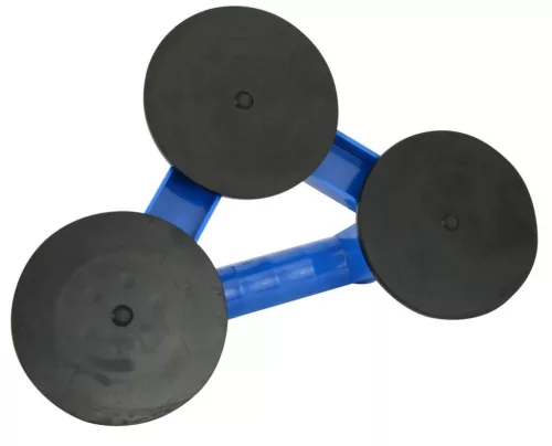 Ventuză pentru Sticlă, Suport Sticlă cu 3 Ventuze de 115 mm, Capacitate 130 kg - TC Technic SK2905